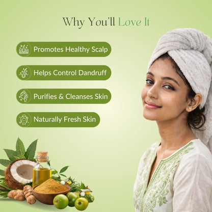 Herbal Hair & Skin Powder