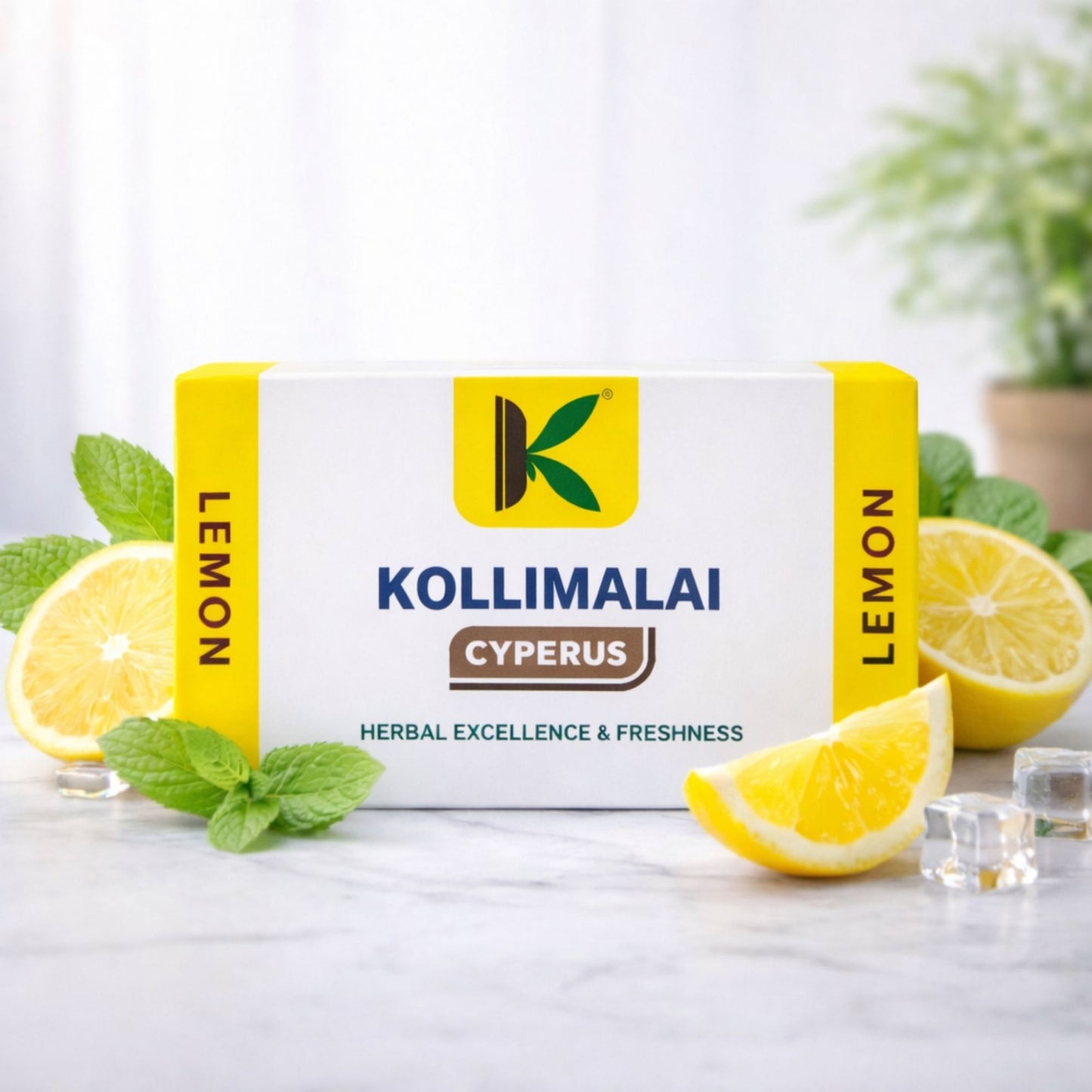 Herbal Bath Soap - Lemon